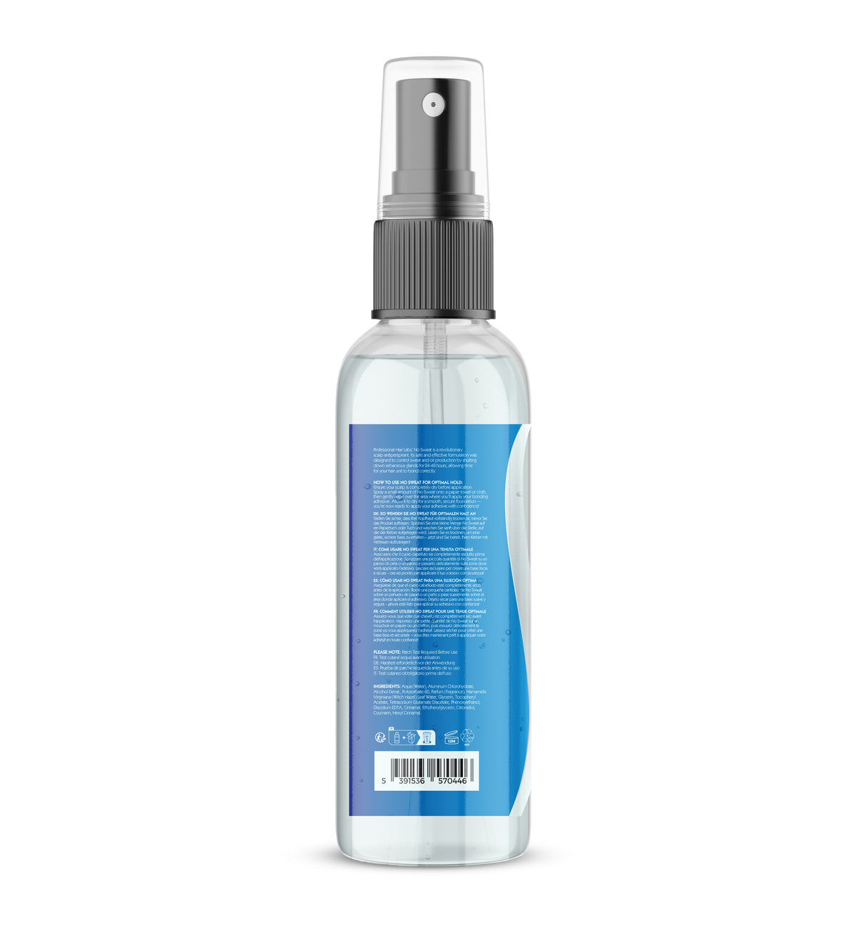 Professional Hair Labs No Sweat Scalp Anti Perspirant 60ml