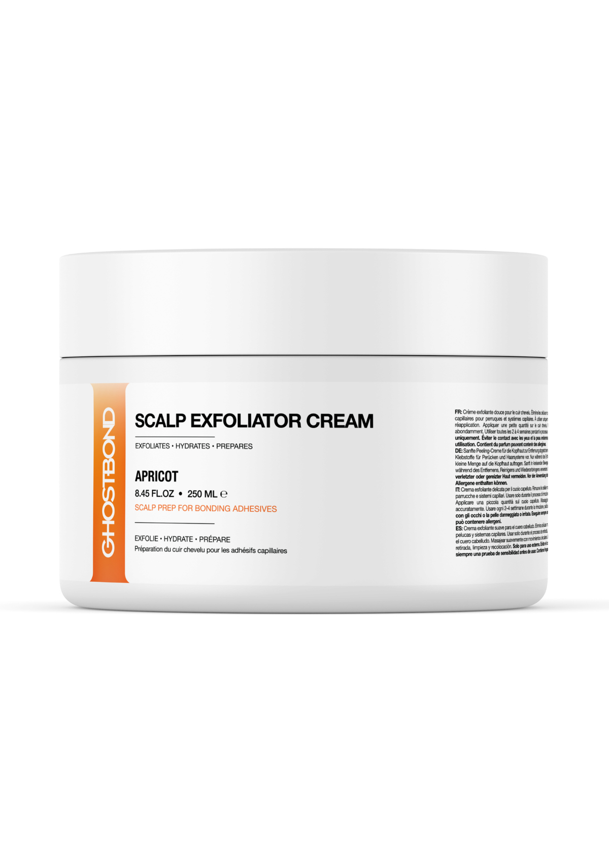 Ghostbond Scalp Exfoliator Cream Apricot Jar 250ml