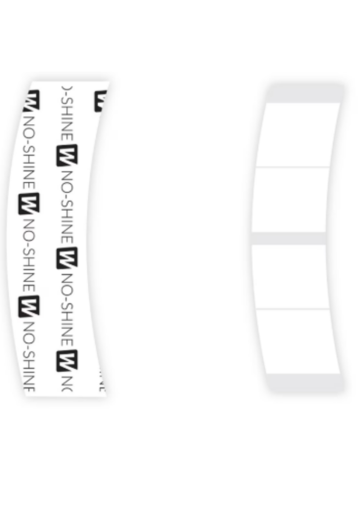 Walker Tape No-Shine - Minis, 72pc/Bag